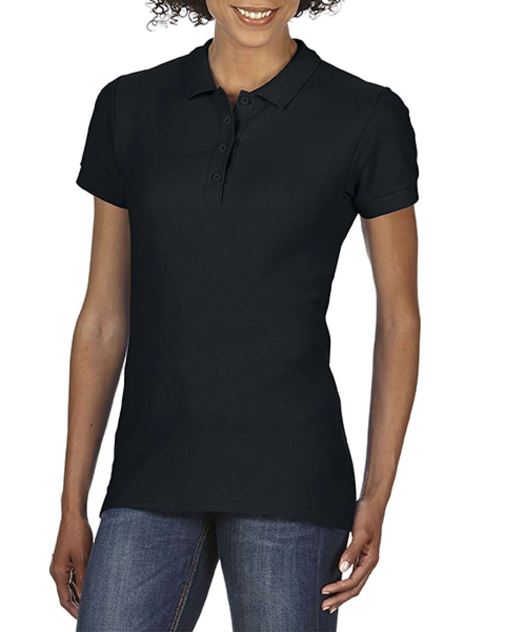 OFTTYLE® LADIE` DOUBLE PIQUE POLO