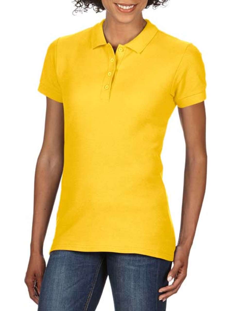 OFTTYLE® LADIE` DOUBLE PIQUE POLO