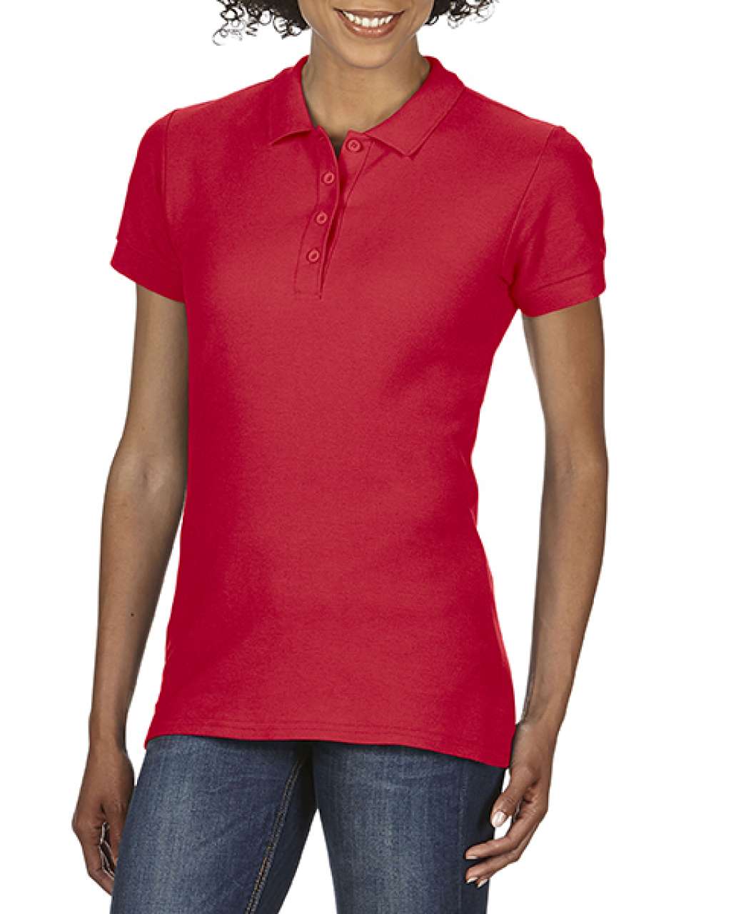 OFTTYLE® LADIE` DOUBLE PIQUE POLO