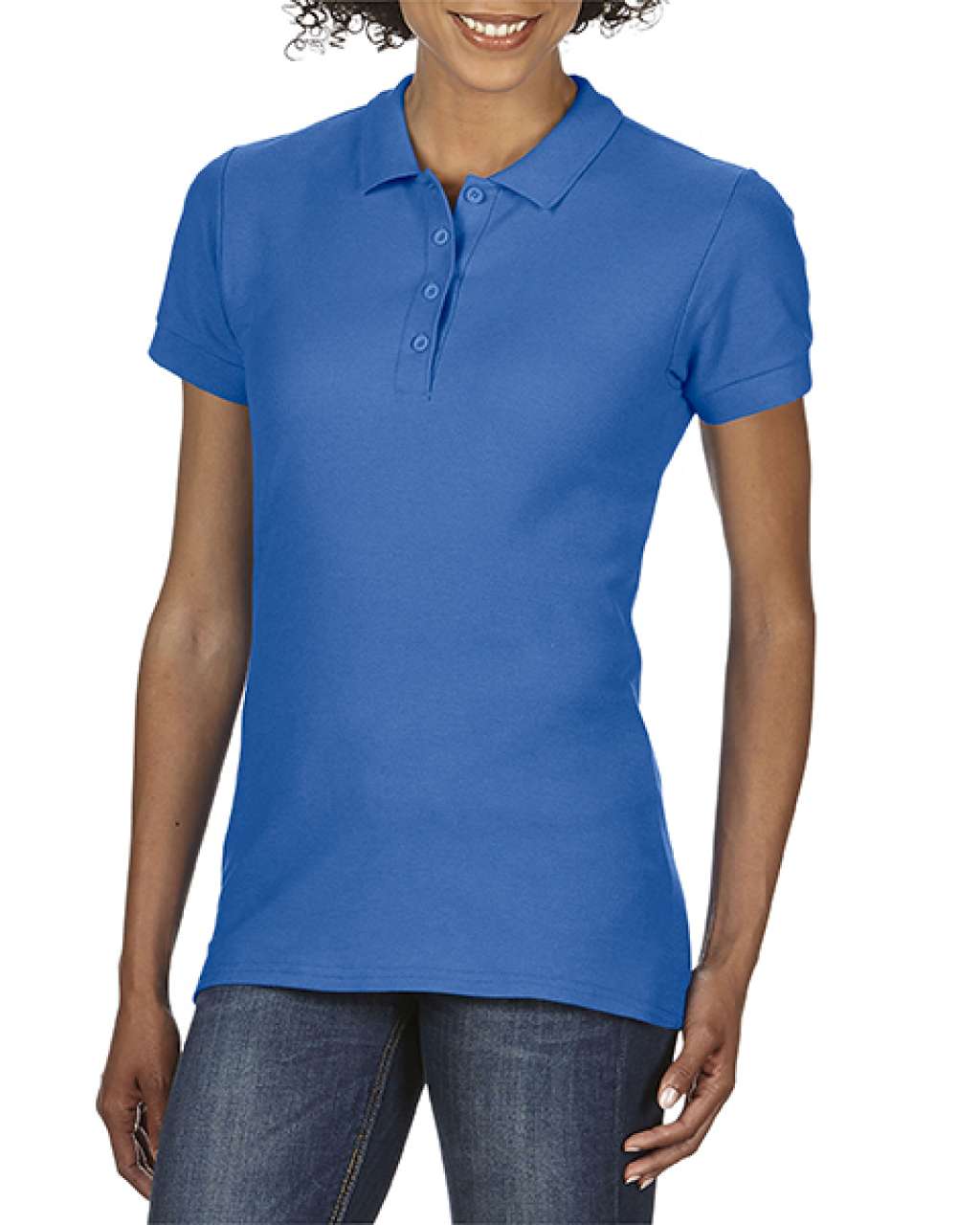 OFTTYLE® LADIE` DOUBLE PIQUE POLO