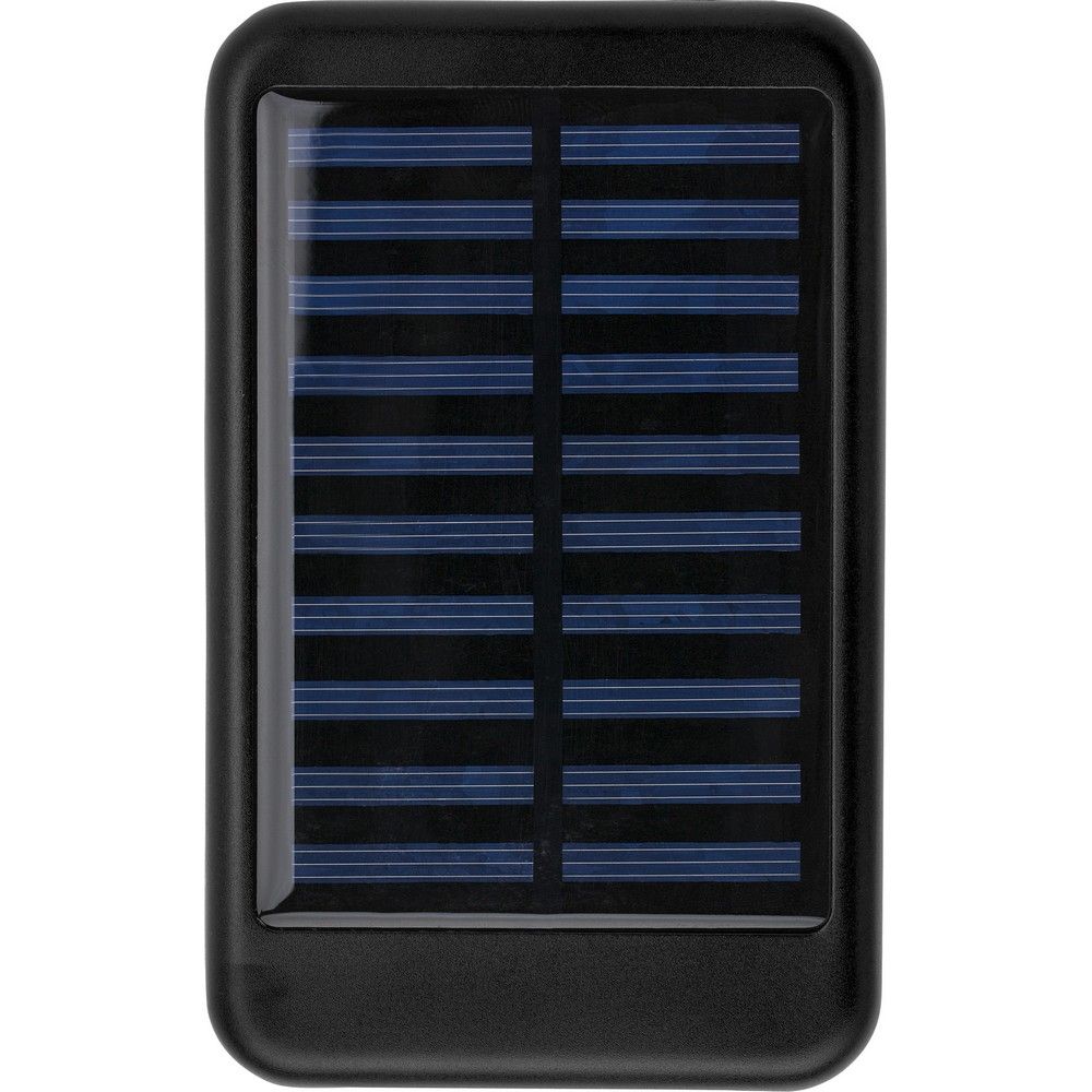 Повербанк 4000mAh, сонячна зарядка з синіми діодами
