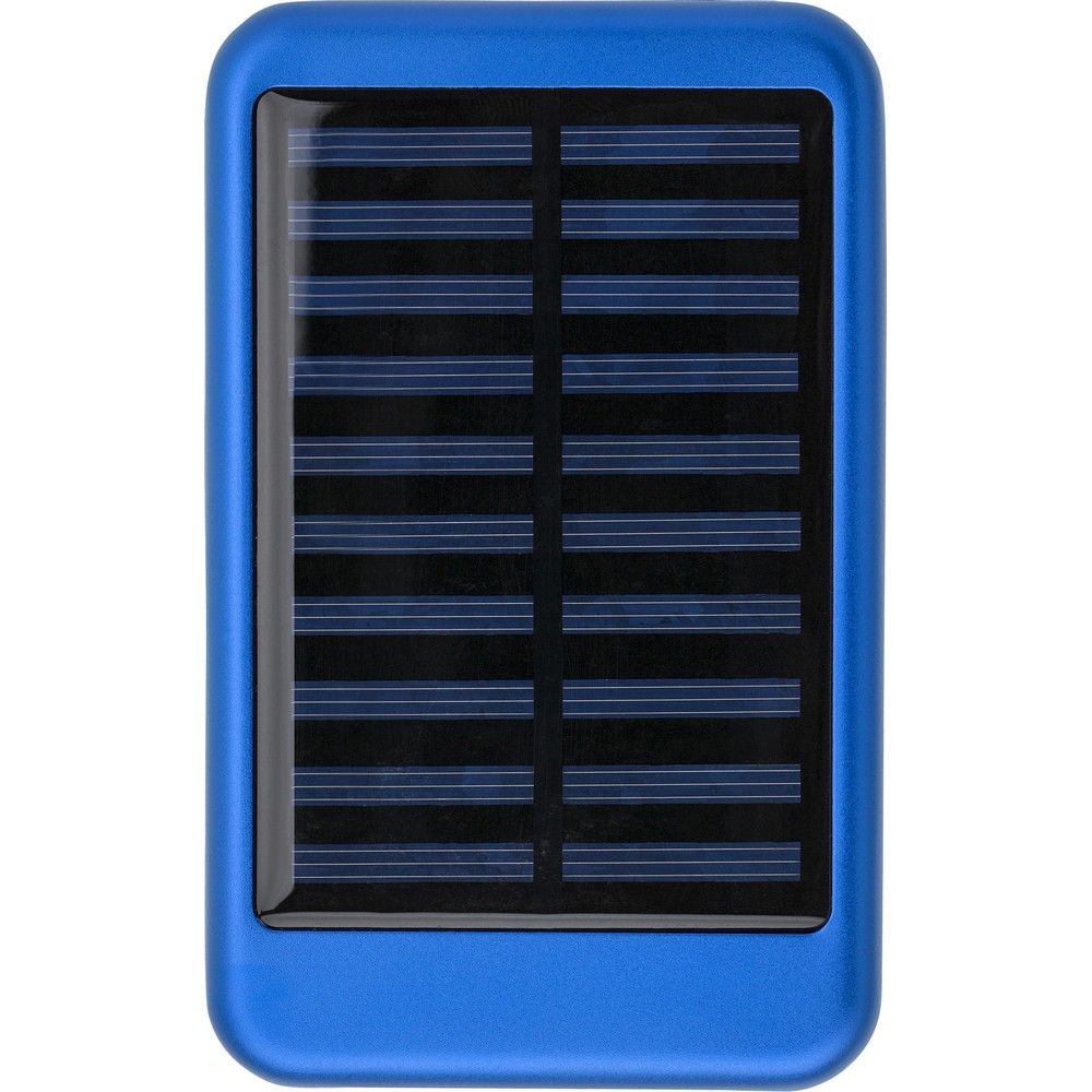 Повербанк 4000mAh, сонячна зарядка з синіми діодами