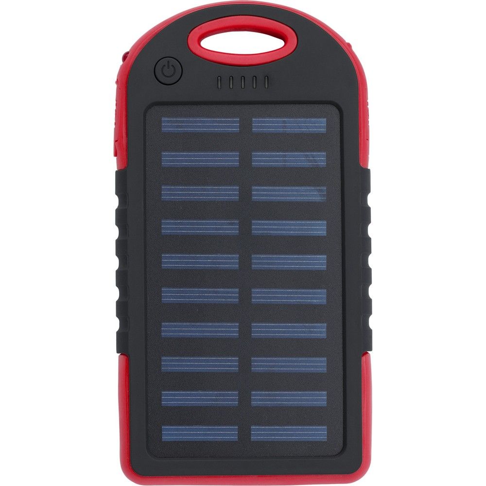 Повербанк 4000mAh, сонячна зарядка з зеленими діодами