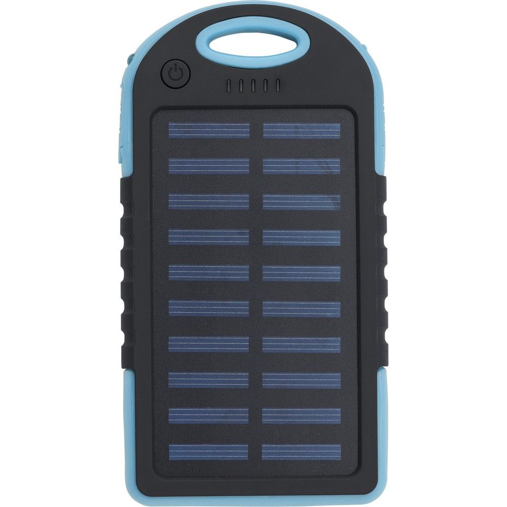 Повербанк 4000mAh, сонячна зарядка з зеленими діодами