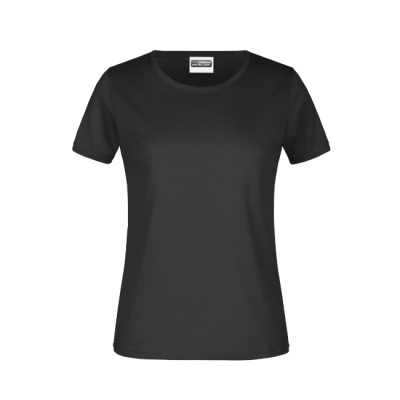 Футболка женская 150 г/м2, JN746, черный