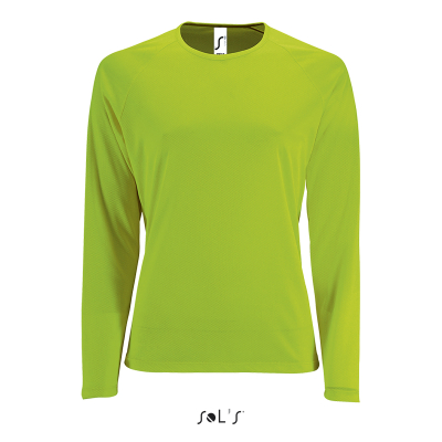 Лонгслів спортивний жіночий SOL'S Sporty LSL women
