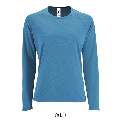 Лонгслів спортивний жіночий SOL'S Sporty LSL women