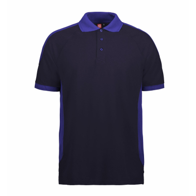 Футболка поло чоловіча PRO WEAR з контрасними вставками