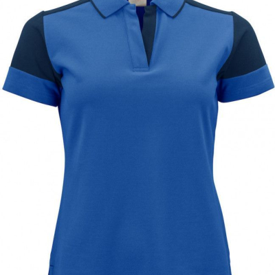 Футболка поло жіноча двоколірна PRIME POLO LADY