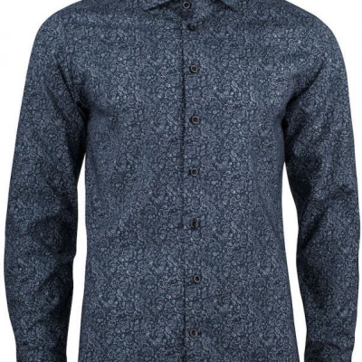 Сорочка з візерунком пейслі INDIGO BOW 37 REGULAR