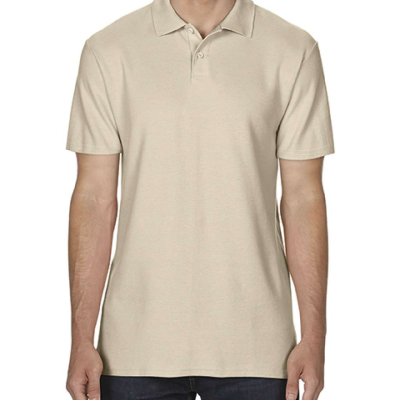 OFTTYLE® ADULT DOUBLE PIQUE POLO
