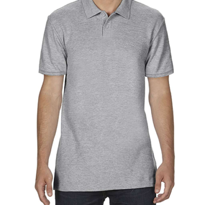 OFTTYLE® ADULT DOUBLE PIQUE POLO
