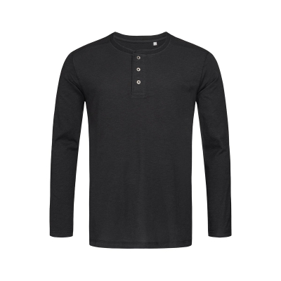 HAWN Long leeve Henley T-shirt