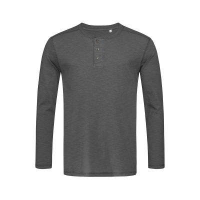 HAWN Long leeve Henley T-shirt