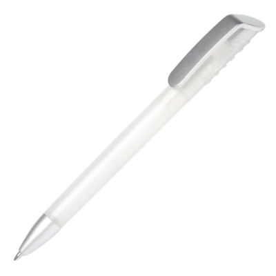 Ручка пластикова 'Top Spin Silver' (Ritter Pen) поворотна