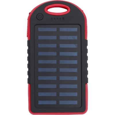 Повербанк 4000mAh, сонячна зарядка з зеленими діодами