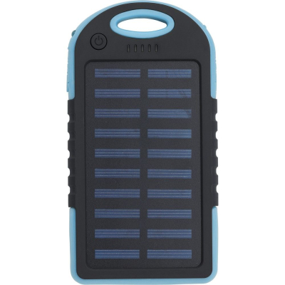 Повербанк 4000mAh, сонячна зарядка з зеленими діодами