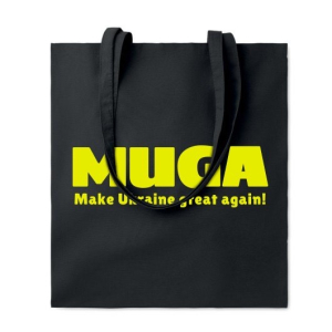Сумка бавовняна MUGA 160г(м2), чорна