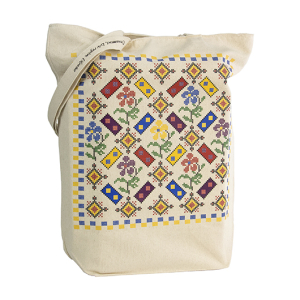 Сумка Орнамент 1 хр 300 г/м2, бежева